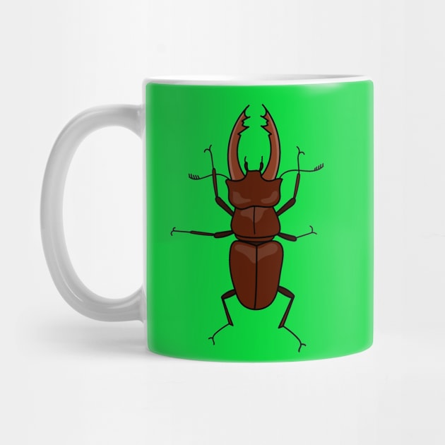 Stag Beetle. Insect lovers by Sofiya 